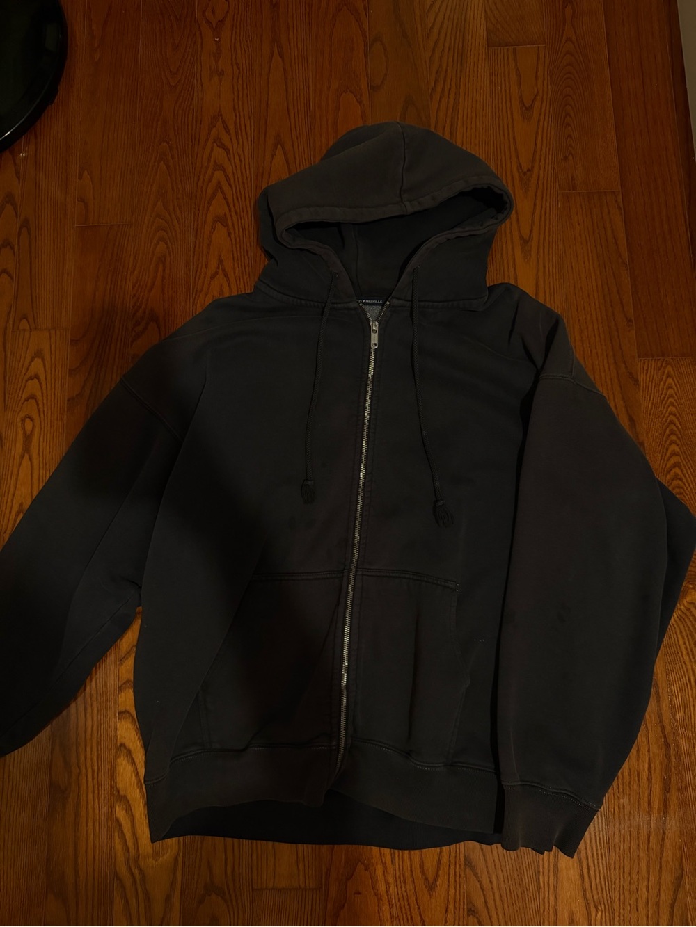 Brandy Melville Black Zip-Up
